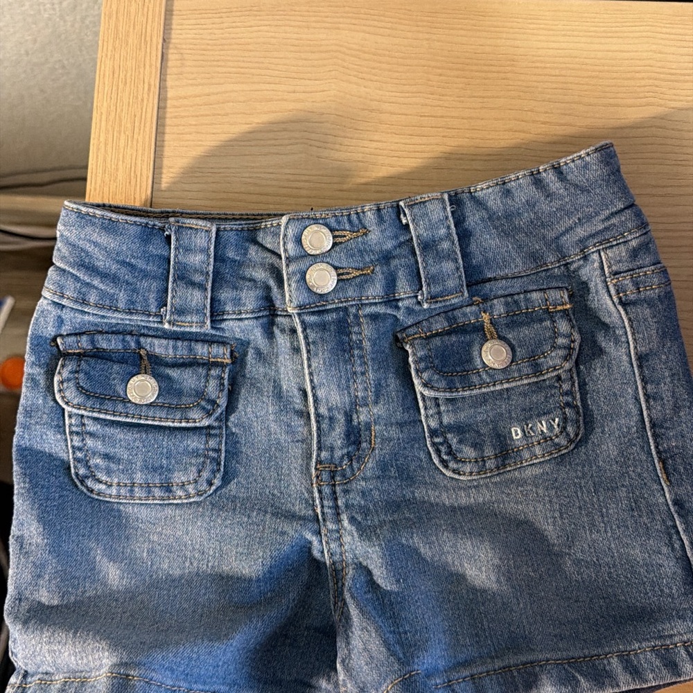 DKNY Classic Blue Denim Shorts